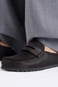 Birkenstock klapki skórzane Naples Wrapped LEOI 1029694