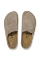 Παντόφλες σουέτ Birkenstock Naples Wrapped LEVE 1029710 μπεζ