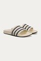 adidas Originals klapki skórzane x Wales Bonner Adilette JR0228 biały SS25