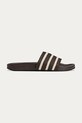 adidas Originals papuci de piele x Wales Bonner Adilette altele maro JR0229