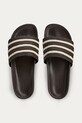 adidas Originals papuci de piele x Wales Bonner Adilette maro JR0229