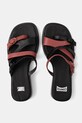 Δερμάτινες παντόφλες Camper TWS φλατ μαύρο K201602.001