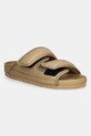 Natikače Birkenstock 1774 Arizona CosNy EXQ SYN zrnata koža bež 1030369