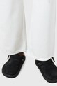 Замшевые шлепанцы AllSaints Skye Mule W046FC.BLK