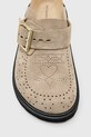 AllSaints papuci din piele Skye Mule W046FC.SAN bej
