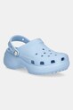 Crocs klapki Classic Platform Pearl Clog pozostałe niebieski 211231.4NS