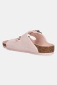 Fete Birkenstock șlapi copii Arizona Flower Buckle 1029490.26.35 roz