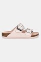 Birkenstock papuci copii Arizona Flower Buckle 1029490.36.39 roz SS25