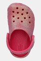 Crocs papucs CLASSIC IRIDESCENT GLITTER CLOG KIDS rózsaszín 210985.CROCS.CLASSIC.IR