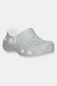 Шлепанцы Crocs CLASSIC IRIDESCENT GLITTER CLOG KIDS серебрянный 210985.CROCS.CLASSIC.IR