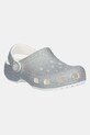 Шльопанці Crocs CLASSIC IRIDESCENT GLITTER CLOG KIDS срібний 210986.CROCS.CLASSIC.IR