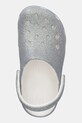 Шльопанці Crocs CLASSIC IRIDESCENT GLITTER CLOG KIDS срібний 210986.CROCS.CLASSIC.IR