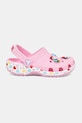 Момиче Детски чехли Crocs CLASSIC MICKEY MINNIE FRIENDS CLOG KIDS 211147.CROCS.CLASSIC.MI розов