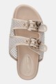 Patrizia Pepe Girl klapki beżowy PPJ339