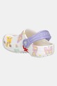 Fete Crocs șlapi copii CLASSIC BUTTERFLY GRAPHIC CLOG T 211263.CROCS.CLASSIC.BU alb
