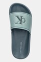 Дитячі шльопанці Calvin Klein Jeans бірюзовий V3X0.83032