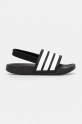 Дитячі сандалі adidas ADILETTE ESTRAP JR5328 чорний SS25