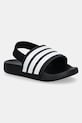 adidas slapi copii ADILETTE ESTRAP textil negru JR5323