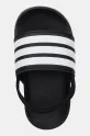 Дитячі шльопанці adidas ADILETTE ESTRAP чорний JR5323