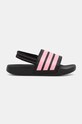 Детские шлепанцы adidas ADILETTE ESTRAP JR5325 чёрный SS25