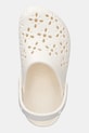 Crocs papuci CLASSIC FLORAL CUT OUT CLOG KIDS bej 210943.CROCS.CLASSIC.FL