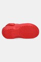 Crocs klapki CLASSIC FLORAL CUT OUT CLOG KIDS 210943.CROCS.CLASSIC.FL czerwony