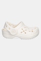Crocs klapki CLASSIC FLORAL CUT OUT CLOG KIDS 210944.CROCS.CLASSIC.FL beżowy SS25