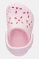 Crocs papucs CLASSIC FLORAL CUT OUT CLOG KIDS rózsaszín 210944.CROCS.CLASSIC.FL