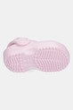 Crocs papucs CLASSIC FLORAL CUT OUT CLOG KIDS 210944.CROCS.CLASSIC.FL rózsaszín