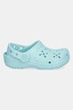 Pantofle Crocs CLASSIC FLORAL CUT OUT CLOG KIDS 210944.CROCS.CLASSIC.FL tyrkysová SS25