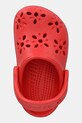Crocs papuci CLASSIC FLORAL CUT OUT CLOG KIDS rosu 210944.CROCS.CLASSIC.FL