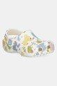 Šľapky Crocs CLASSIC PASTEL PETS CLOG KIDS biela 210989.CROCS.CLASSIC.PA