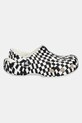 Pantofle Crocs CLASSIC WARPED CHECKER CLOG KIDS 210990.CROCS.CLASSIC.WA černá SS25