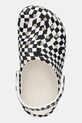 Pantofle Crocs CLASSIC WARPED CHECKER CLOG KIDS černá 210990.CROCS.CLASSIC.WA
