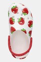 Crocs papuci CLASSIC FRESH FRUITS CLOG KIDS alb 211170.CROCS.CLASSIC.FR