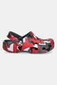 Crocs papuci CLASSIC GEO CAMO CLOG KIDS 211171.CROCS.CLASSIC.GE gri SS25