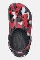 Crocs papuci CLASSIC GEO CAMO CLOG KIDS gri 211171.CROCS.CLASSIC.GE
