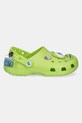 Crocs papuci CLASSIC MONSTERS INC MIKE CLOG KIDS 210876.CROCS.CLASSIC.MO verde SS25