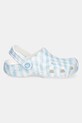 Pantofle Crocs CLASSIC GINGHAM CLOG KIDS 210988.CROCS.CLASSIC.GI modrá SS25
