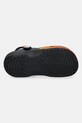 Crocs papuci CLASSIC FLAMES CLOG KIDS 210993.CROCS.CLASSIC.FL negru