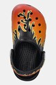 Crocs klapki CLASSIC FLAME CLOGS KIDS czarny 211214.CROCS.CLASSIC.FL