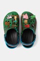 Šľapky Crocs CLASSIC MINECRAFT CLOG KIDS 210830.CROCS.CLASSIC.MI zelená SS25