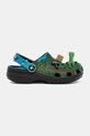 Chlapec Šľapky Crocs CLASSIC MINECRAFT CLOG KIDS 210830.CROCS.CLASSIC.MI zelená