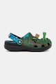 Chłopiec Crocs klapki CLASSIC MINECRAFT CLOG KIDS 210830.CROCS.CLASSIC.MI zielony