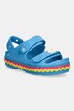 Crocs șlapi copii CROCBAND CRUISER RICRAC SANDAL K albastru 211028.CROCS.CROCBAND.C