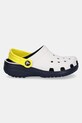 Crocs klapki dziecięce CLASSIC RETRO SPORT CLOG KIDS 211258.CROCS.CLASSIC.RE biały SS25