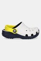 Crocs klapki dziecięce CLASSIC RETRO SPORT CLOG T 211265.CROCS.CLASSIC.RE biały SS25