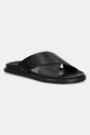 Paul&Shark slapi de piele negru 25418010.11
