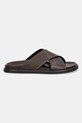Paul&Shark slapi de piele 25418010.695 maro SS25