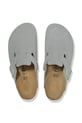 Birkenstock papuci din piele Boston 1029212 albastru